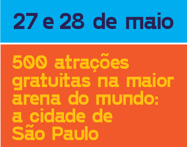 500 atrações gratuitas na cidade de São Paulo
